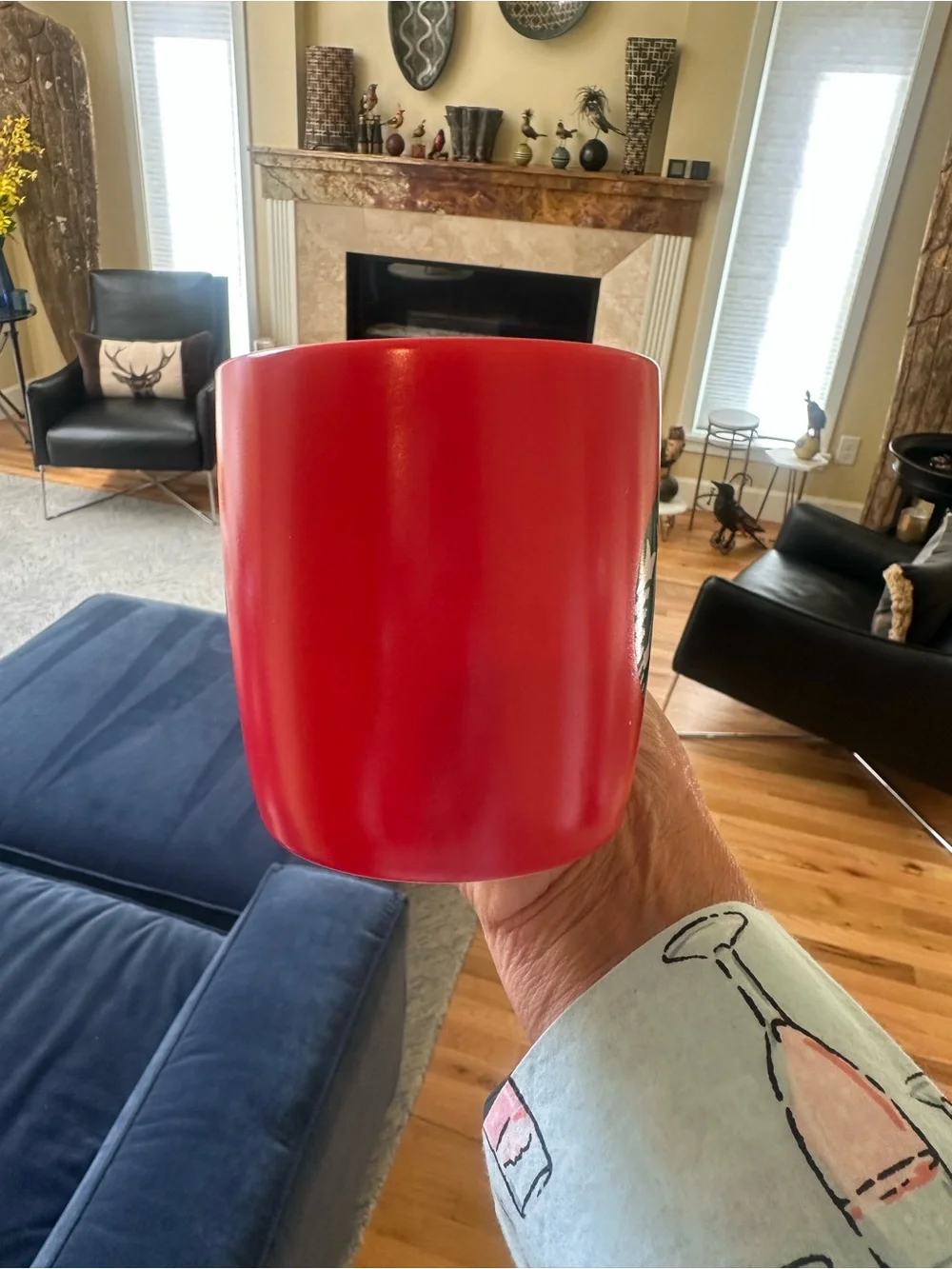 Starbucks red and green mug only